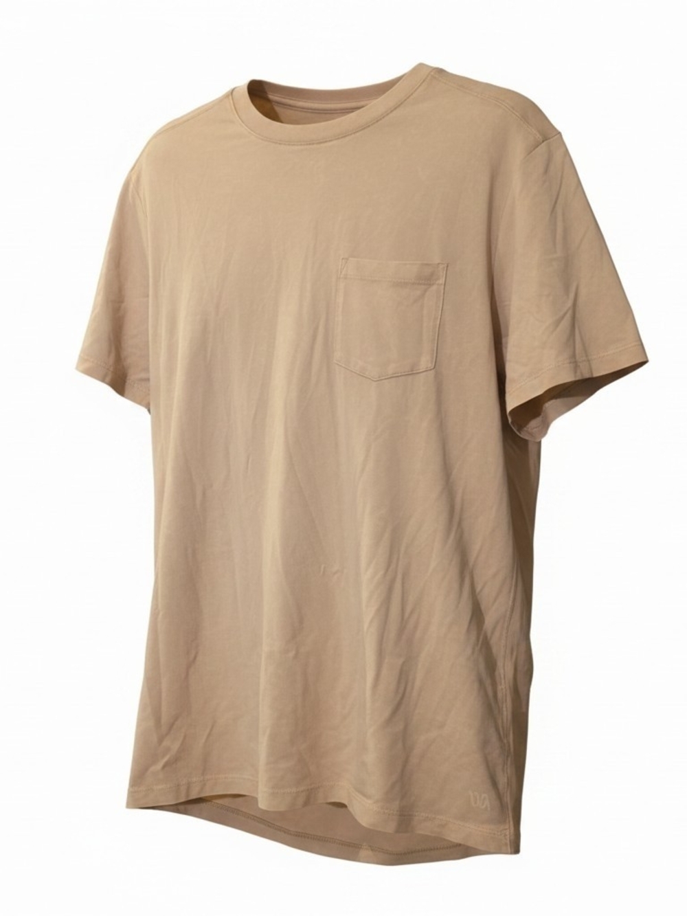 VRST Men's Pocket Crewneck T-Shirt in Tan